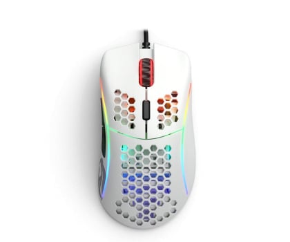 Myszka przewodowa Glorious Model D (Matte White)
